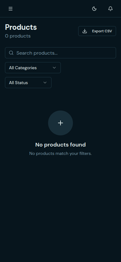 ClerStock mobile inventory list
