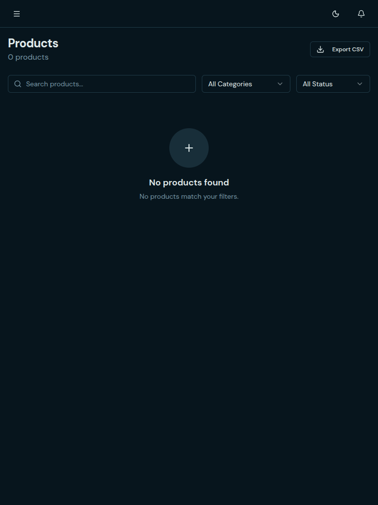 ClerStock tablet product view